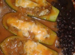Una foto de Calabazas rellenas de carne molida de res a la Mario's