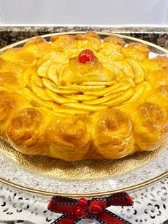 Una foto de Pastel de manzana especial “Día del Padre”