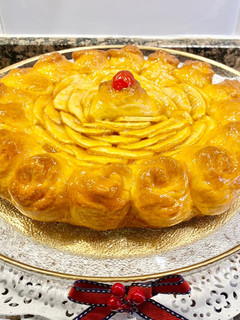 Una foto de Pastel de manzana especial “Día del Padre”