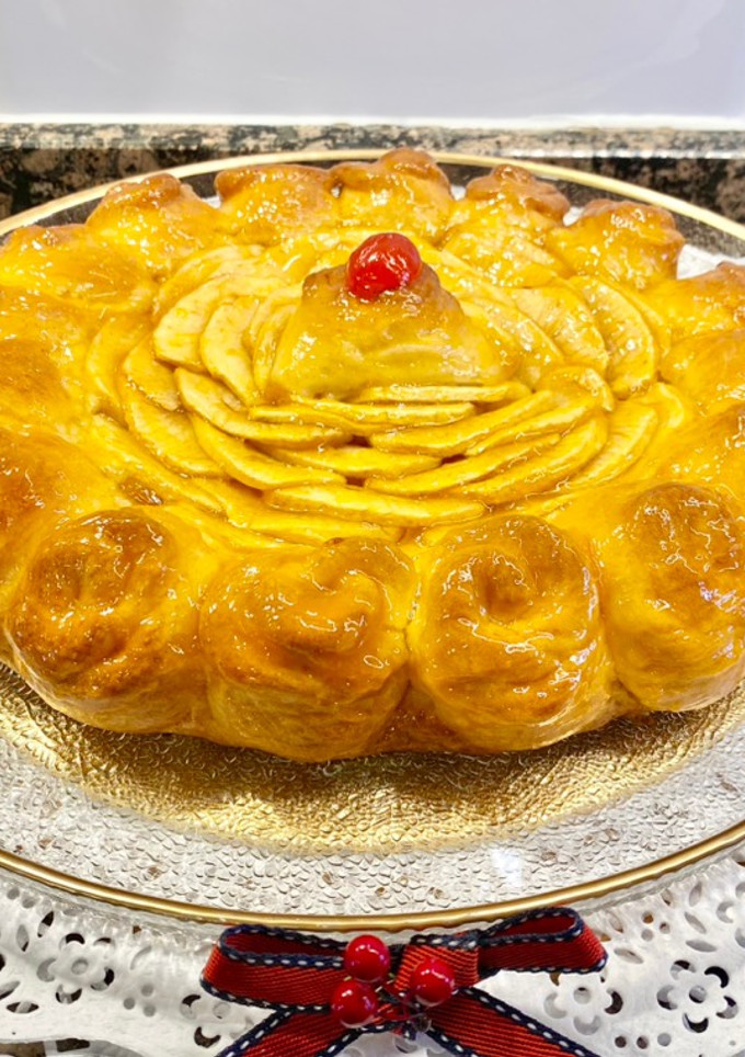 Una foto de Pastel de manzana especial “Día del Padre”