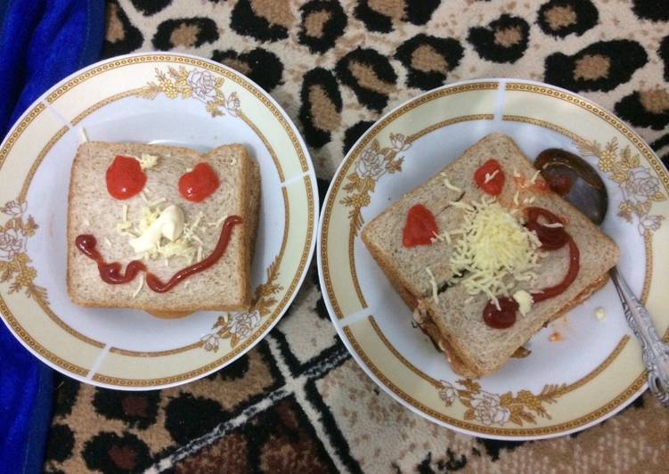  Resep  Sandwich roti  gandum  ala yama kun oleh Astrid 