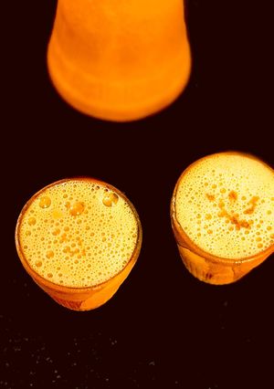 A picture of Tandoori Kulhad Coffee.