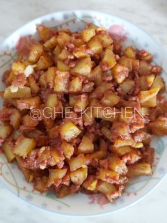 Foto resep Tumis kentang kornet