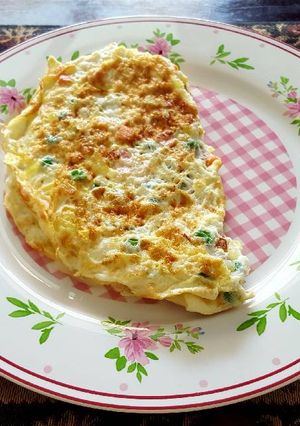 Foto resep Omelet Putih Telur