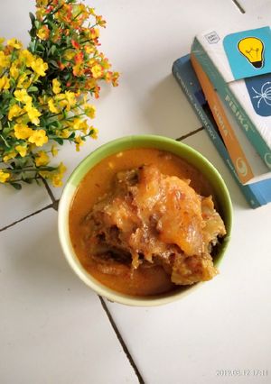Foto resep Gulai tunjang khas padang