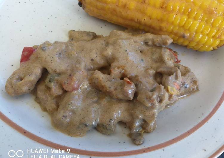 Recipe of Homemade Beef Stroganoff