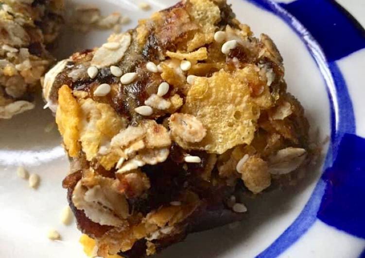 Easiest Way to Make Homemade Dates oats bar