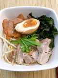 Japanese style pork char-siu miso ramen