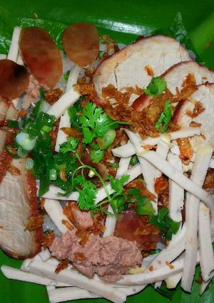 Hình của món Xôi Mặn Miền Nam.