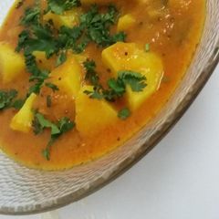 Potato Curry#cookingwithtomatorecipecontest A picture of Potato Curry#cookingwithtomatorecipecontest.