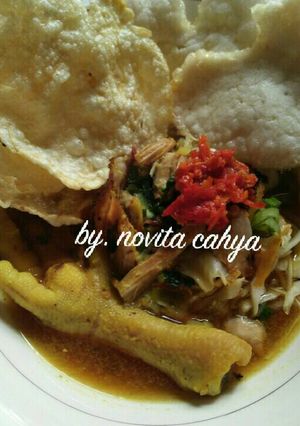 Foto resep Soto ceker ayam