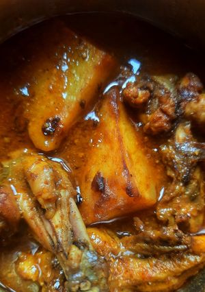 চিকেন কারি(chicken curry recipe in bengali) রেসিপির প্রধান ছবি
