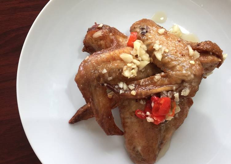 Resep Chicken Wings, vietnam sauce style! (#Posting rame2_ayam), Lezat