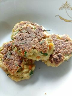 Foto resep Perkedel Tahu Oatmeal Panggang Teflon