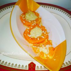 A picture of Stuffed Mango Kulfi.