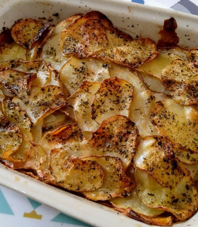Foto principal de Papas laminadas al horno
