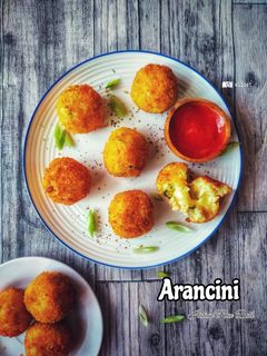 Foto resep Arancini Nasi sisa Kemarin (Italian Rice Ball)