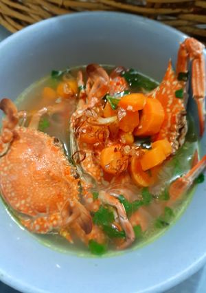 Foto resep Sop rajungan