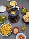 Fondue de queso