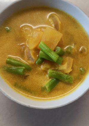 Foto resep #205 Kulit sapi Buncis Kuah Santan (week 45)