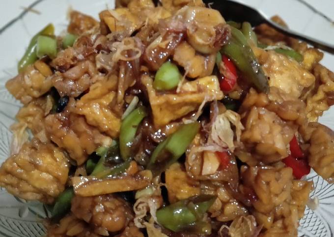 OTTB (Orek Tempe Tahu Buncis)