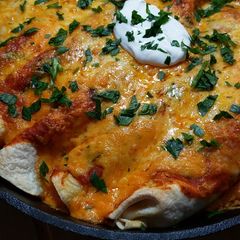 A picture of Simple Enchiladas.