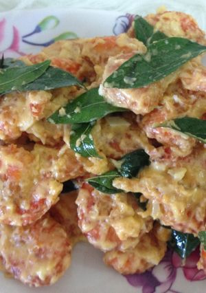 Foto resep Udang Saus Telur Asin