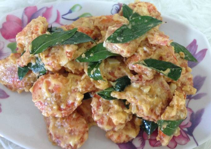 Udang Saus Telur Asin