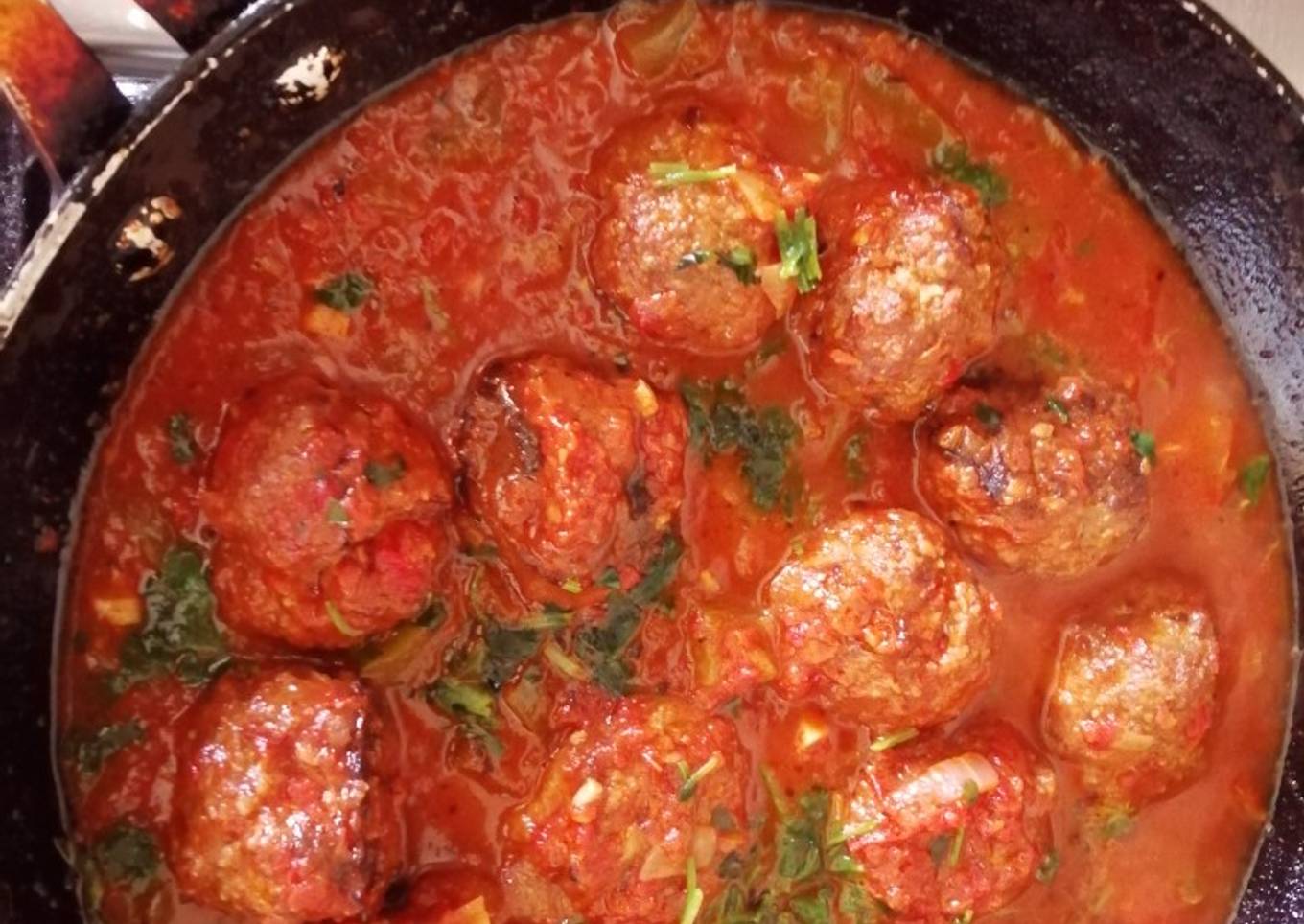 Albóndigas horneadas