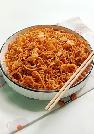 Foto resep Mie Goreng Kol Telur