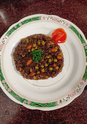 A picture of Ragi pulao.