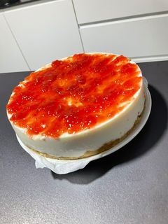 Una foto de Tarta queso Philadelphia fría sin horno