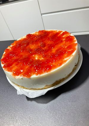 A picture of No-Bake Philadelphia Cheesecake.