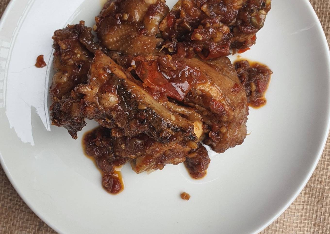 Ayam bepangat Alabio ala fe