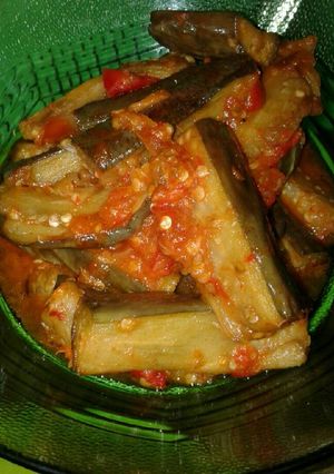 Foto resep Terong balado biasa aja gk kenapa-napa (?) 😆