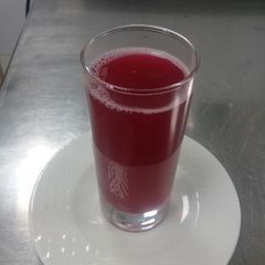 A picture of Dawa. Beetroots n ginger Dawa.