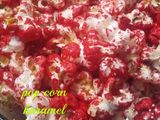 Pop corn karamel