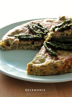 Una foto de Tortilla de verduras con Thermomix