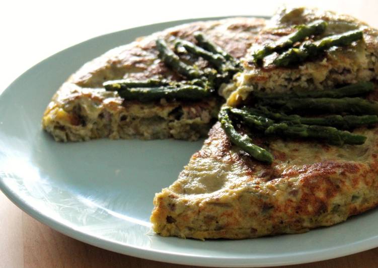 Tortilla de verduras con Thermomix