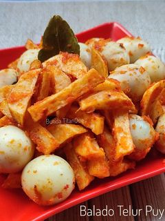 Foto resep Balado Telur Puyuh Kentang