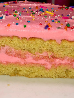 Una foto de Pastel de vainilla rápido sin leche