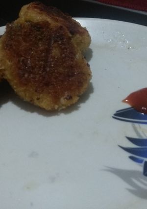 A picture of Veg cutlets.