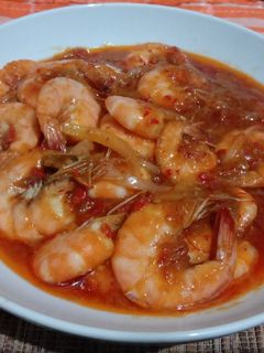 Foto resep Udang saos padang