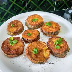 A picture of Simple Brinjal Shallow Fry.