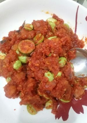 Foto resep Jambal pete balado