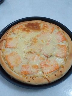 Foto resep Pizza salmon