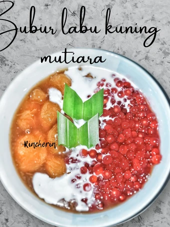 Cara Mudah Menyiapkan Resep Bubur labu kuning mutiara yang Sempurna Anti Ribet, Mantap