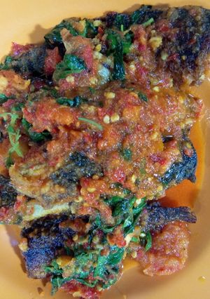 Foto resep Lele bumbu rujak simple