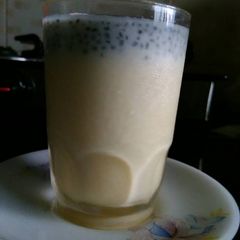 A picture of Milk sharbat (Paal sharbat).