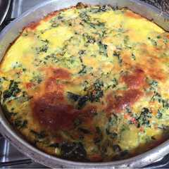 Una foto de Budín de verduras